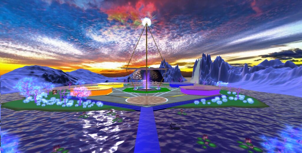 Temple of the Divine MUSE in AltSpace VR