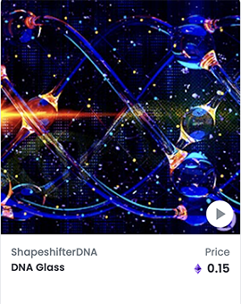 NFT DNA Glass | ShapeshifterDNA